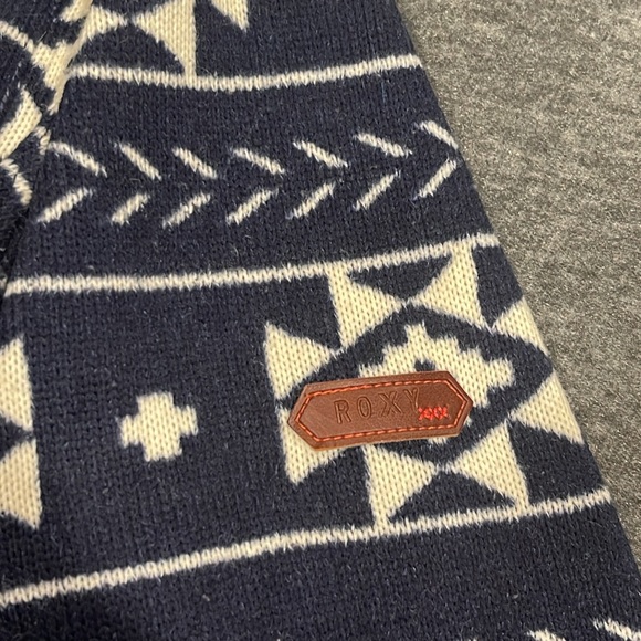 Roxy Knit Sweater Jacket Full Zip with Hood Dry Flight Technology Size Small - Picture 6 of 8